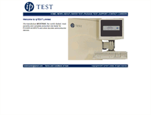 Tablet Screenshot of iptest.com